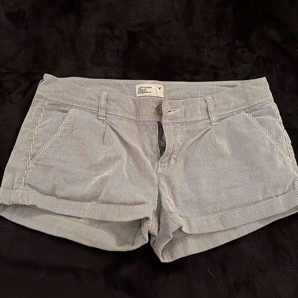 American Eagle Seersucker size 0 shorts
